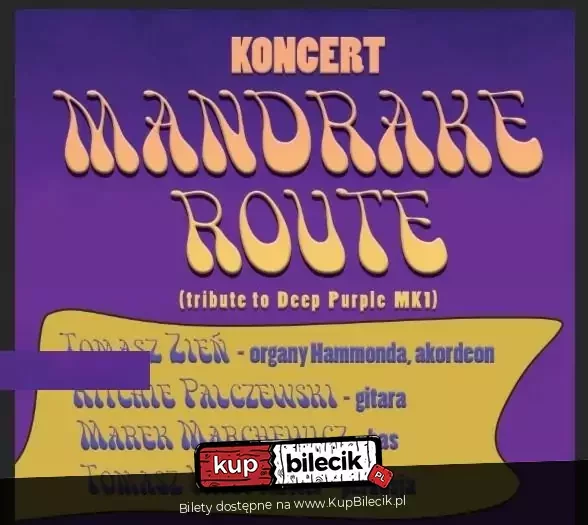 Mandrake Route Tribute to Deep Purple