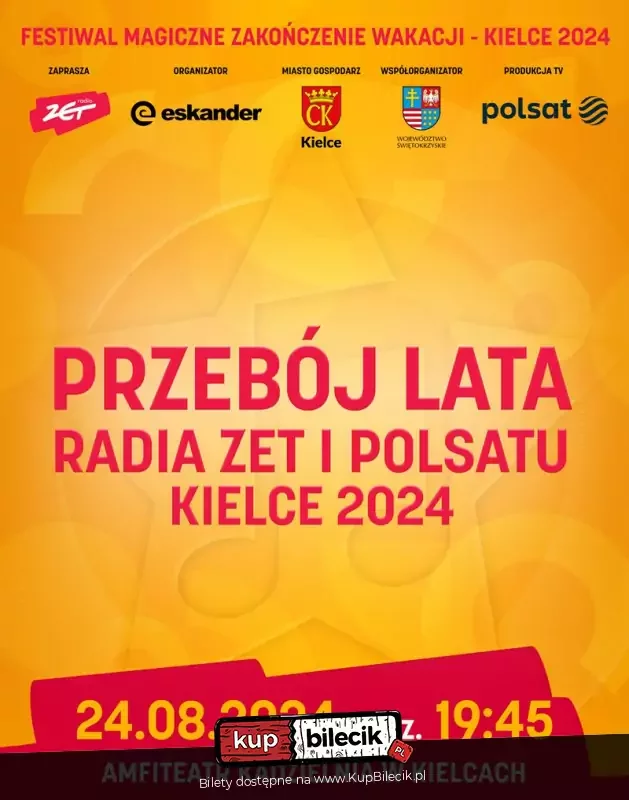 Przebój Lata Radia Zet i Polsatu - Kielce 2024 - rejestracja POLSAT