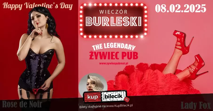 Wieczór Burleski Happy Valentines Day // Żywiec