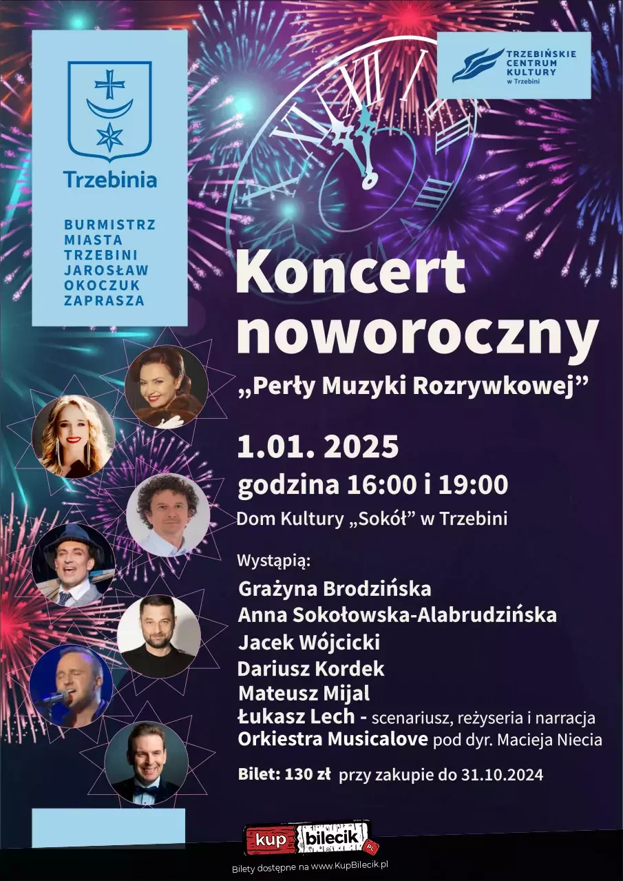 Koncert Noworoczny Perły Muzyki Rozrywkowej